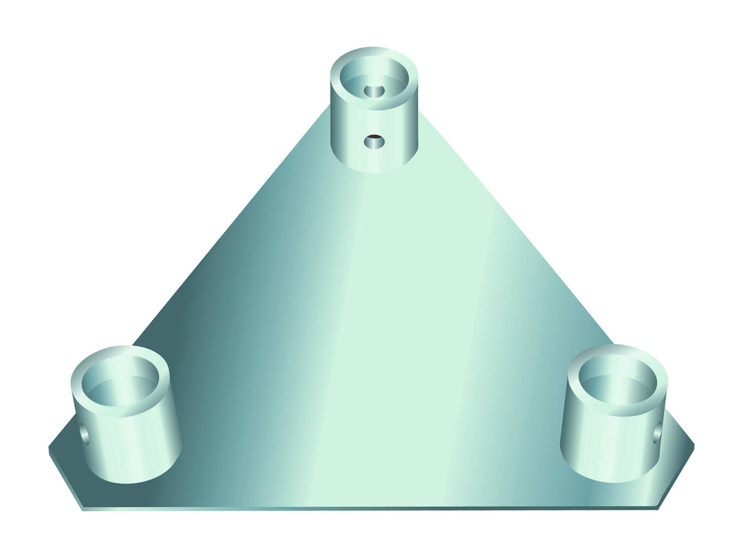 ALUTRUSS TRILOCK jalusta-/seinälevy QTGP
