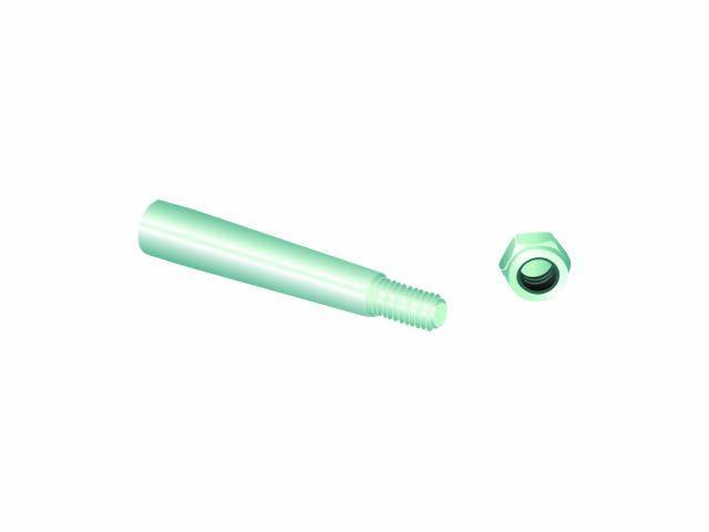 Alutruss QUICK-LOCK Vara pivot mutterilla M8