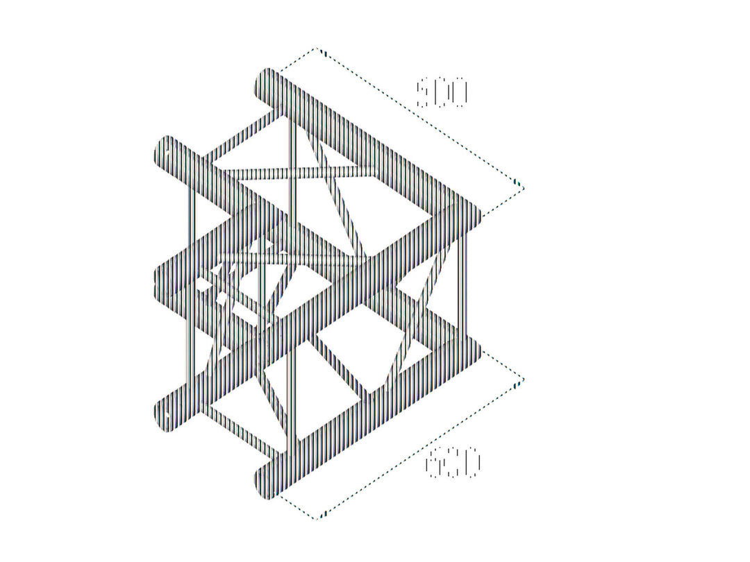 ALUTRUSS QUADLOCK TQ390-QQC21 2-suuntainen kulma 90°