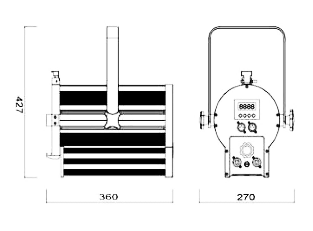 Atomic Pro Teatterispotti Scala 200COB 3200K