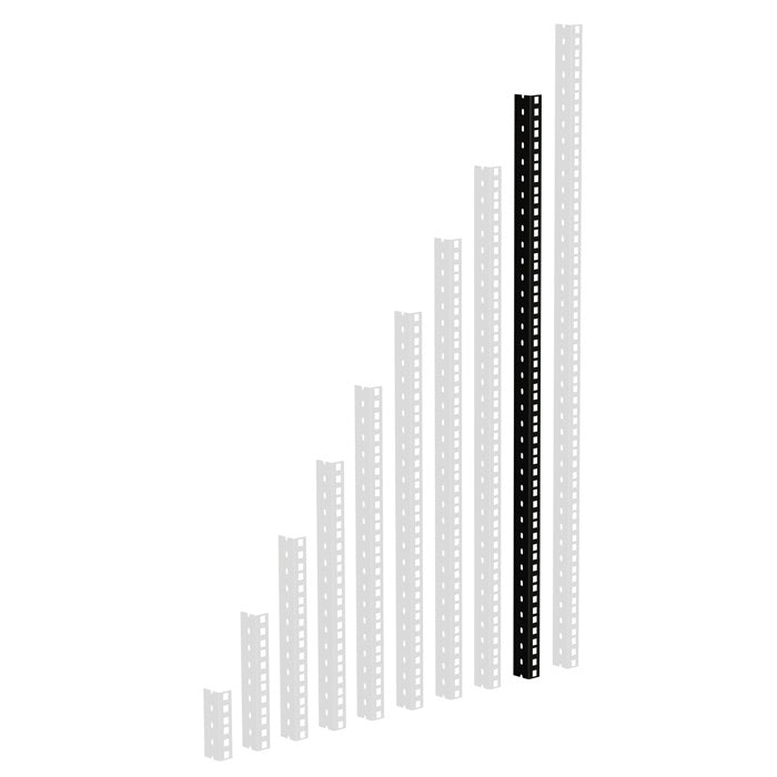 Adam Hall 61535 B Vahva Rack Kisko (Musta)