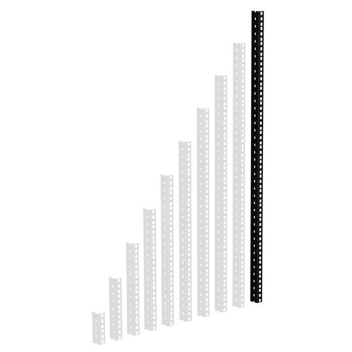 Adam Hall 61535 B Vahva Rack Kisko (Musta)