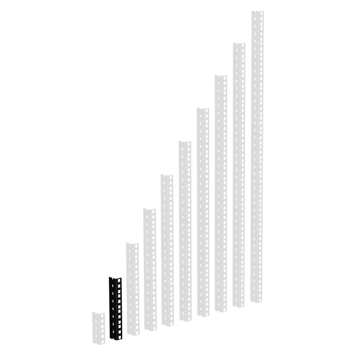 Adam Hall 61535 B Vahva Rack Kisko (Musta)