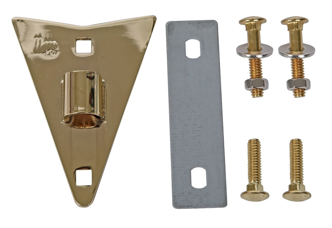 Latin Pundistussoittimet Side plate Conga Classic - Gold (LP218B)