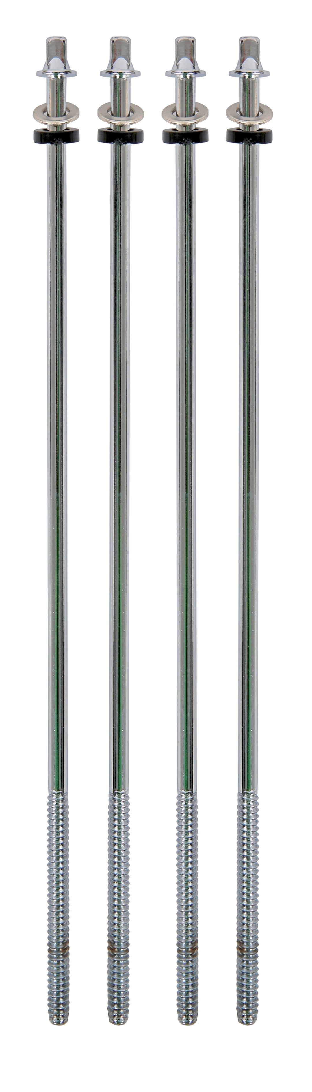 Latin Pundistussoittimet Tension rods Brazilian Repinique - LP3110 LP3112 - Chrome, 4 pieces (LP3921)