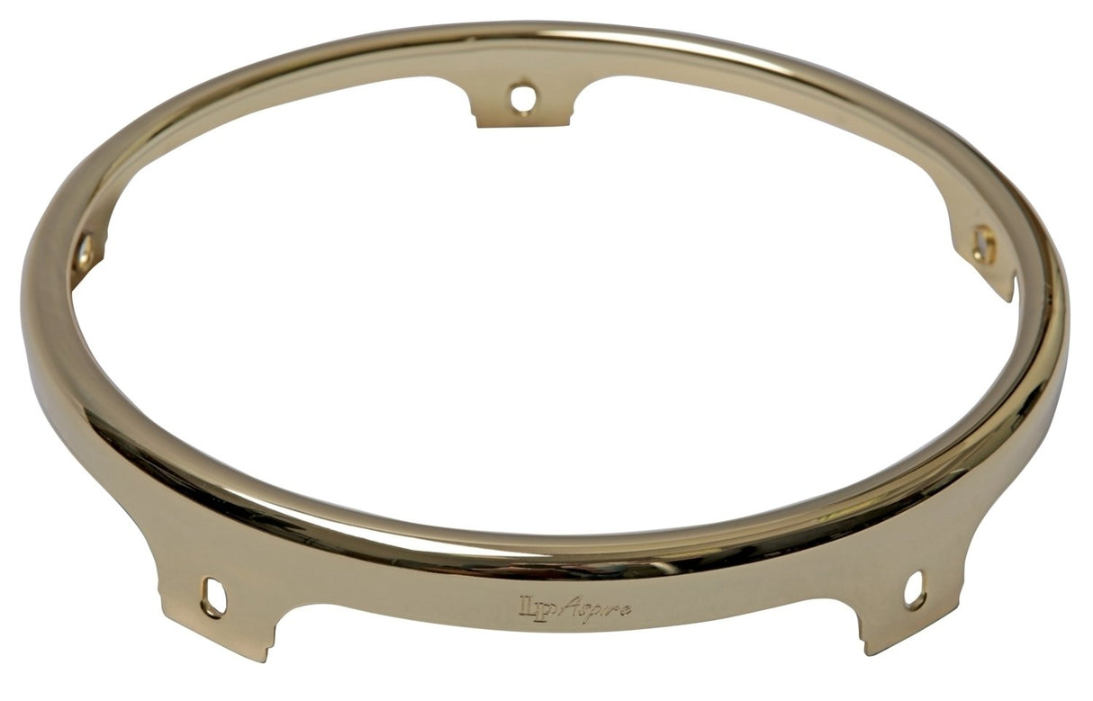 Latin Percussion Hooped Conga Aspire EZ Curve Gold - 10" Quinto | 5 hole (LPA429A)