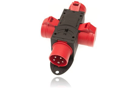 CEE-jakotukki 32A 1x5P - 3x5P