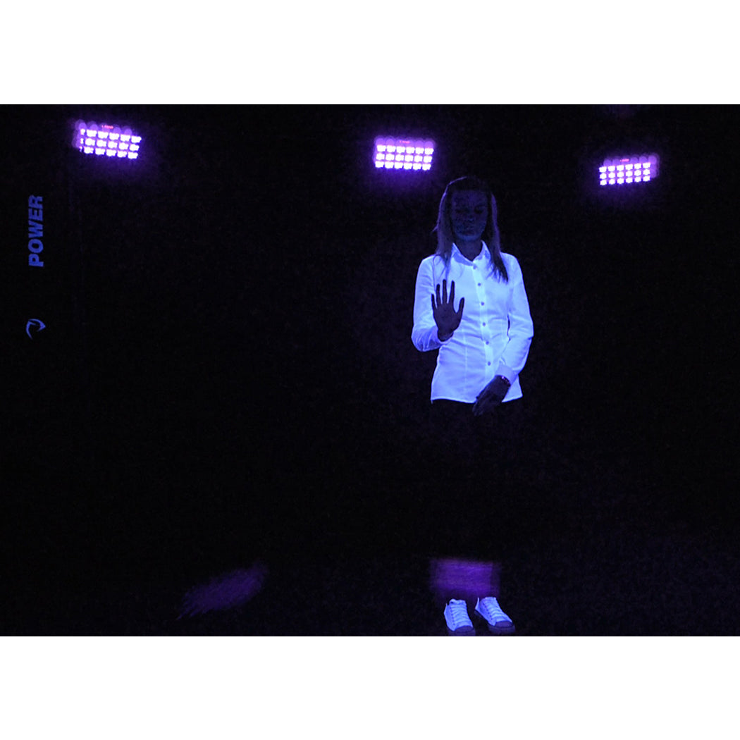 LIGHT4ME LED UV 18x3W kohdevalo + strobe DMX