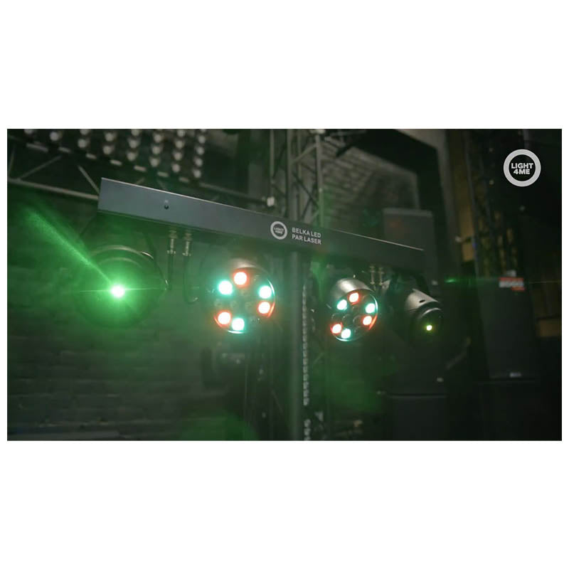 Light4Me T-BAR LED -laser PAR-järjestelmä