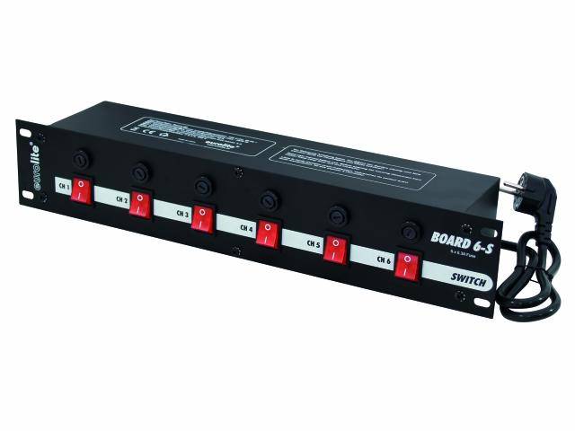 Eurolite Taulu 6-S Kytkinpaneeli