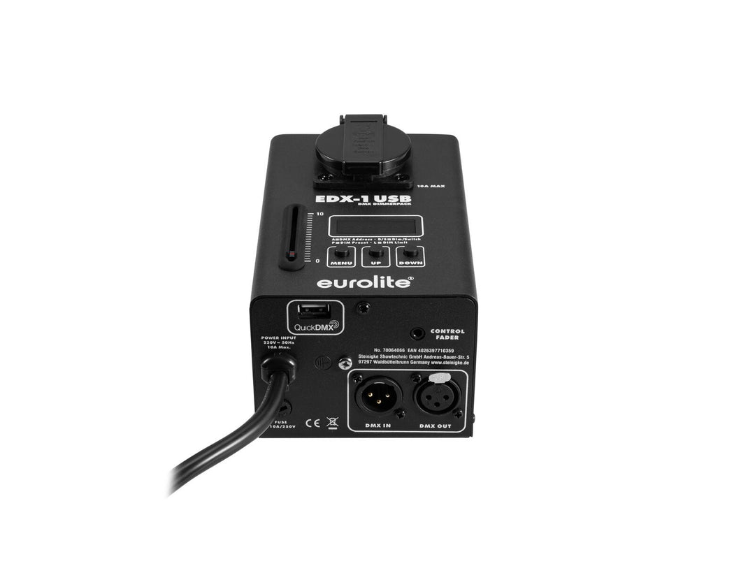 EUROLITE EDX-1 DMX USB-himmennin Pack