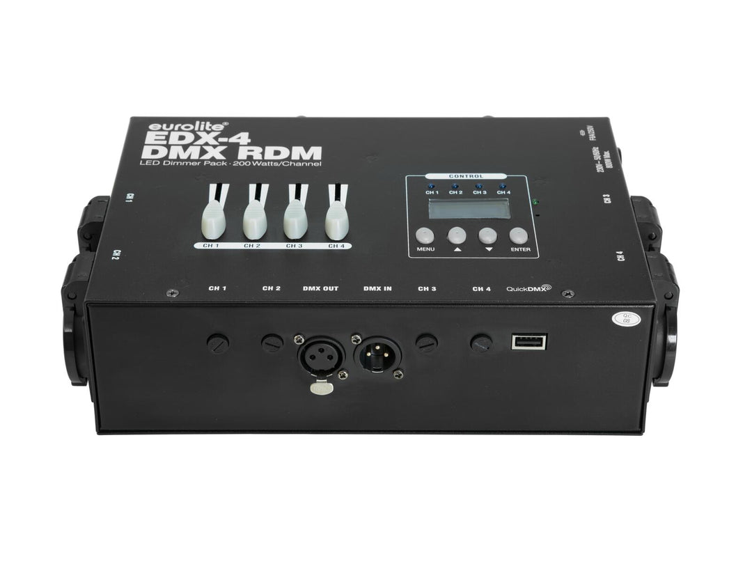 EUROLITE EDX-4 DMX RDM LED himmenninpaketti