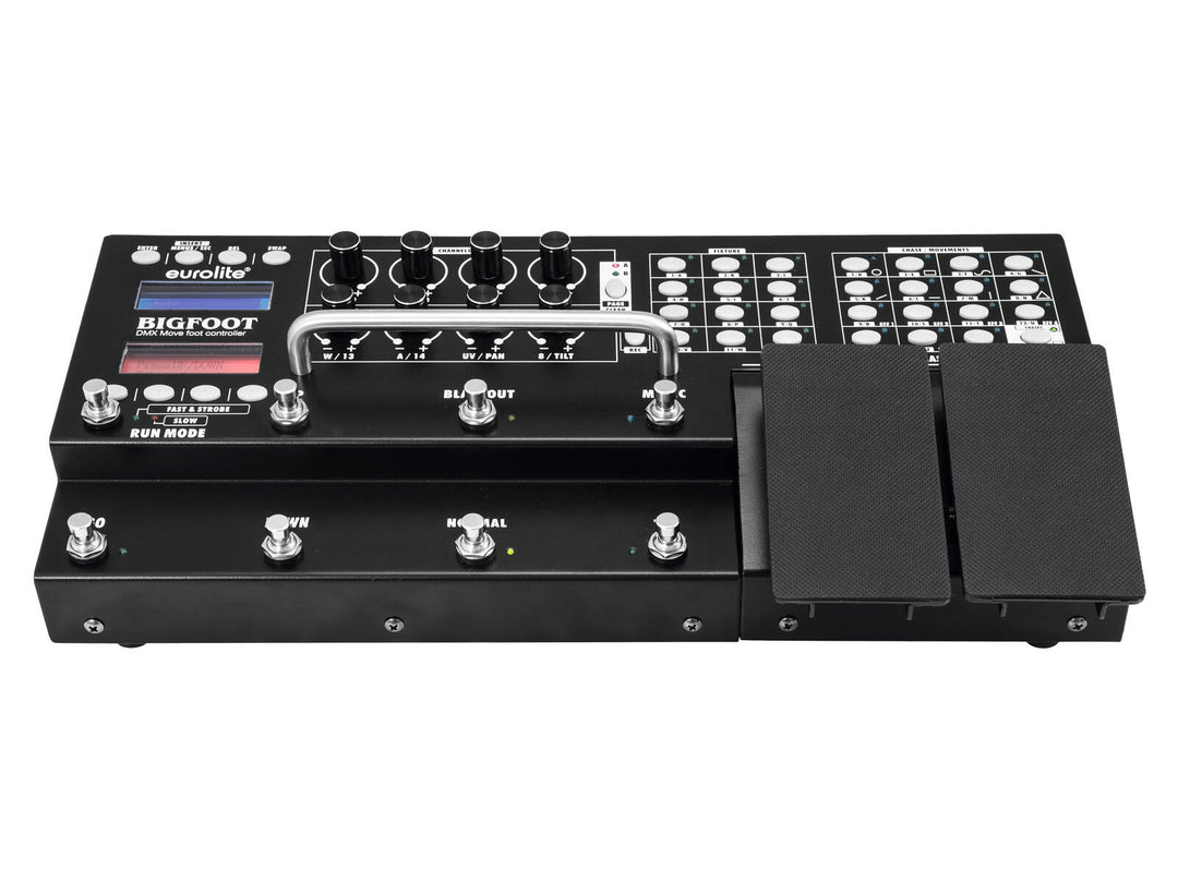 EUROLITE DMX Move Bigfoot -jalkakytkin 192