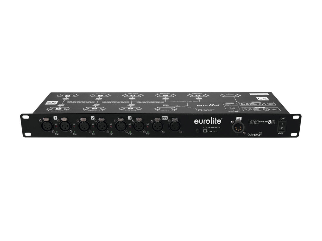 EUROLITE DMX Split 8X Jakaja