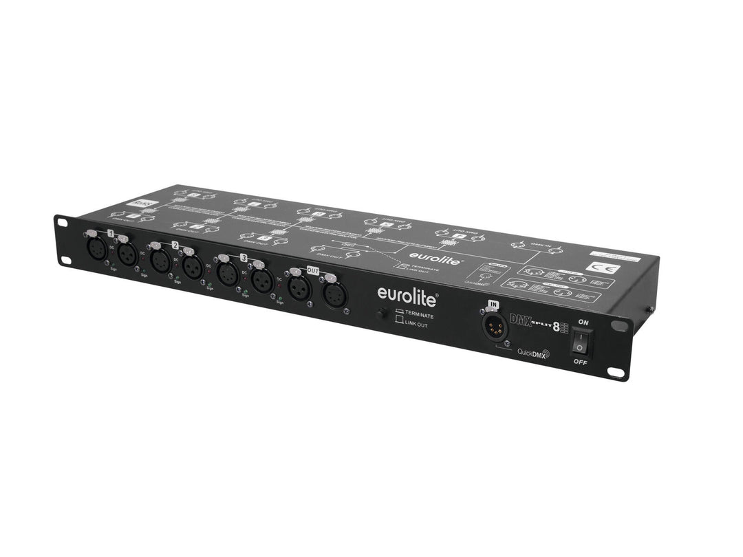 EUROLITE DMX Split 8X Jakaja