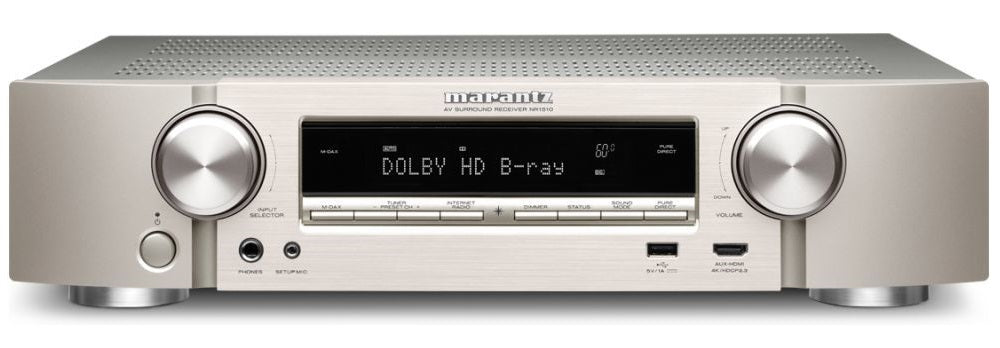 Marantz NR1510/N1SG 5.2 Surround-vastaanotin, hopea