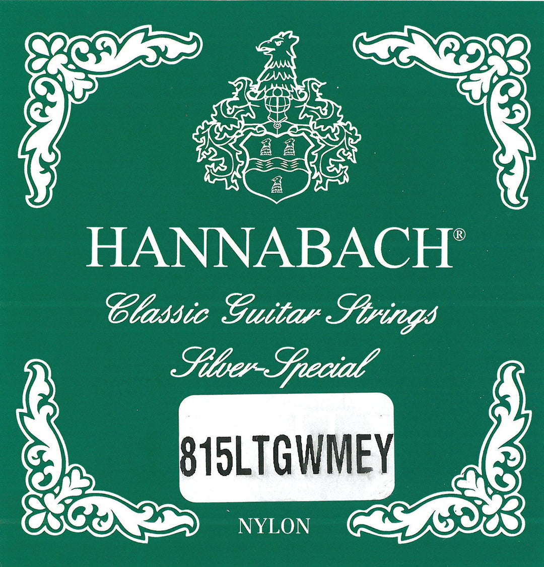 Hannabach Kitarankielet klassiselle kitaralle Serie 815 Low tension Silver special - low tension (815LTGWMEY)