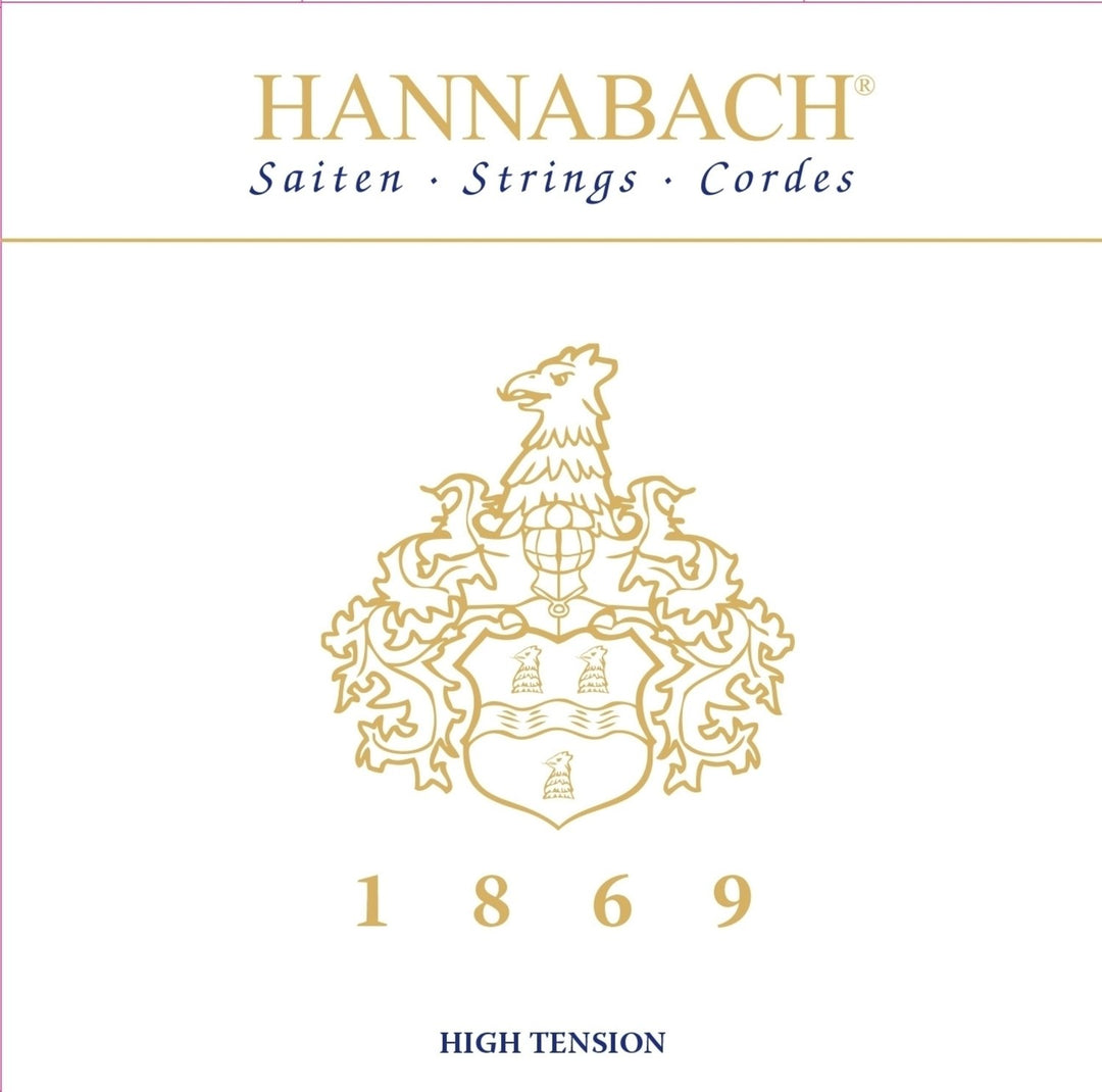 Hannabach -kielet klassiselle kitaralle Serie 1869 Carbon/Gold HT - 3pc Bass Set (18697HT)