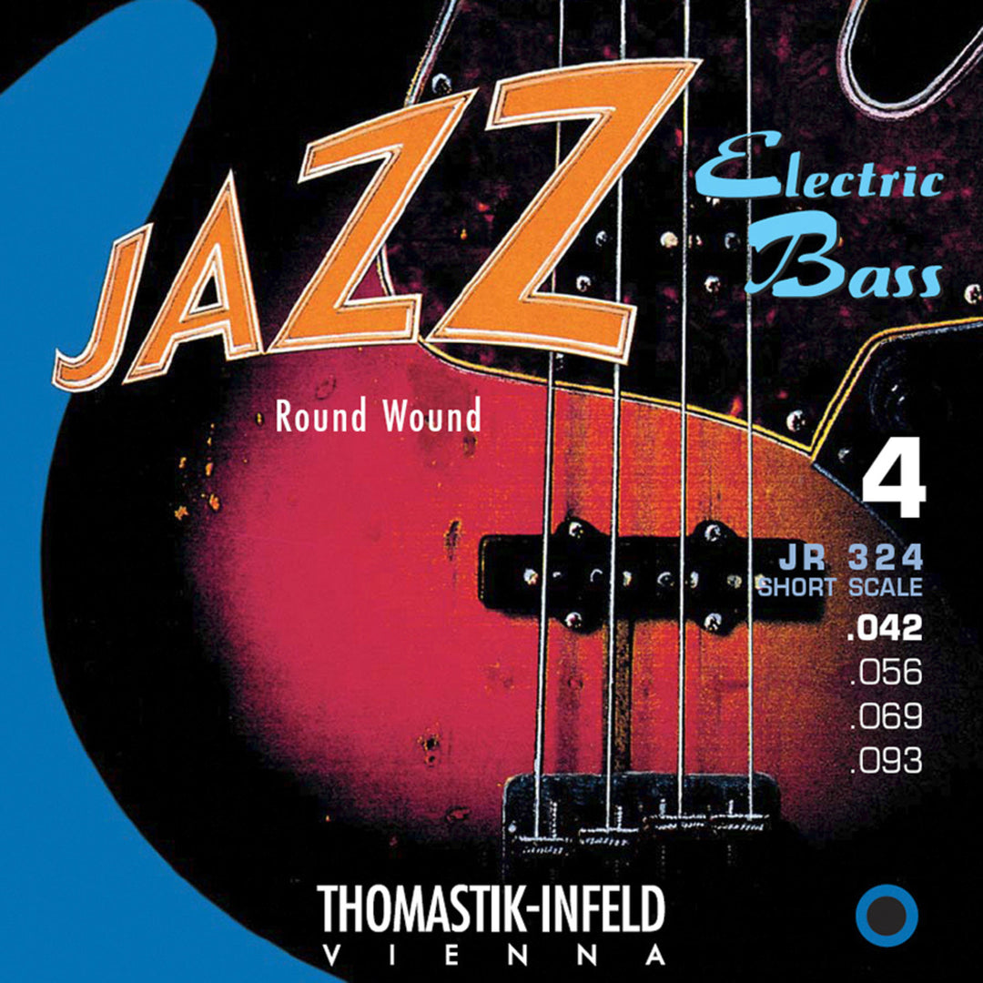 Thomastik-Infeld E-Bass Jouset Jazz Bass -sarja nickel round wound roundcore - Set (JR324)