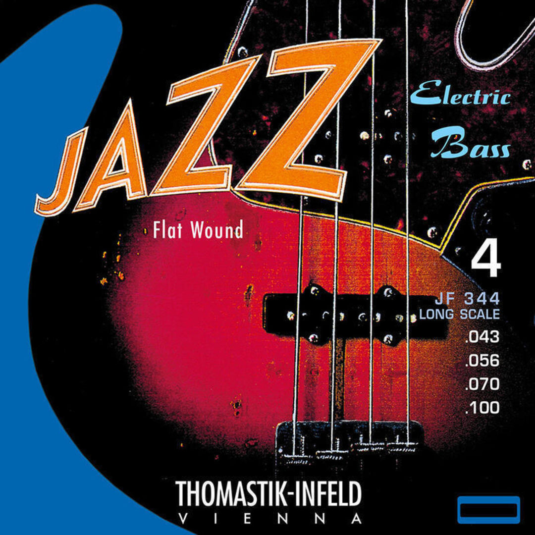 Thomastik-Infeld sähköbassokielet Jazz Bass Flat wound – set 4-kielinen long (JF344)
