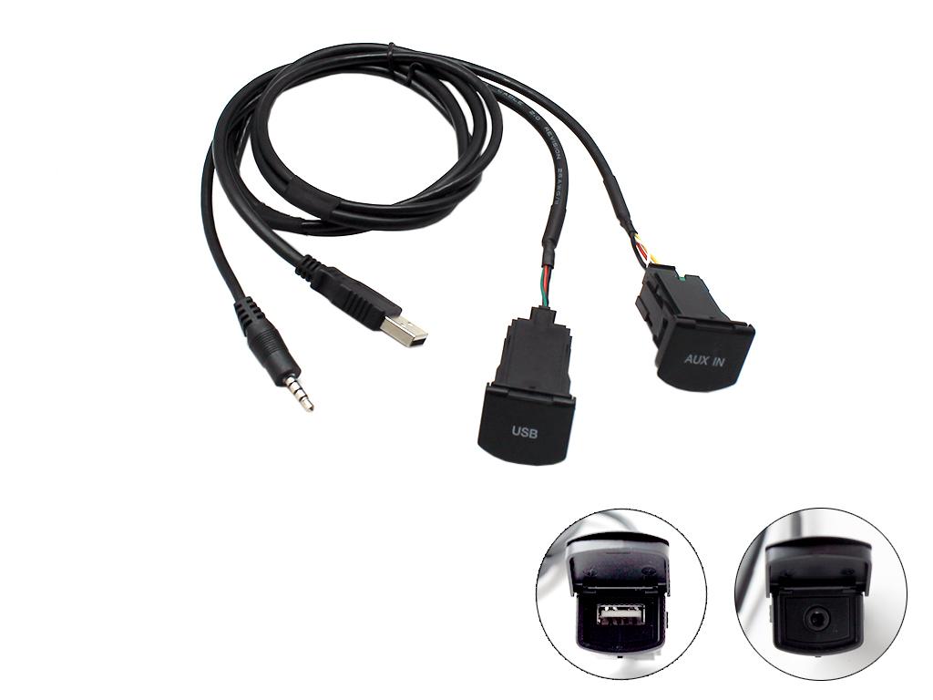 21CTVWUSB.3 USB/AUX-sovitin VW:lle