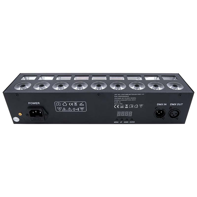 LIGHT4ME BATTEN MIX RGBW+UV seinäpestäjä LED BAR strobe