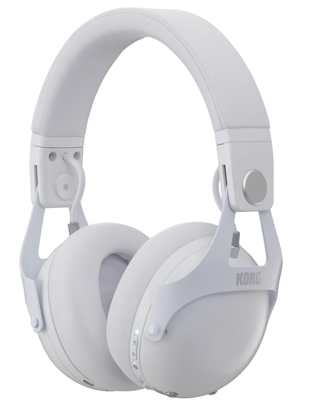 KORG NC-Q1-WH Älykkäät melunvaimennuksella varustetut DJ-kuulokkeet, White