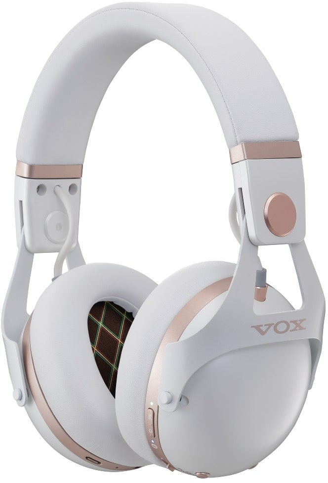 VOX VH-Q1 Melunvaimennuksella varustetut Silent Studio -kuulokkeet, White