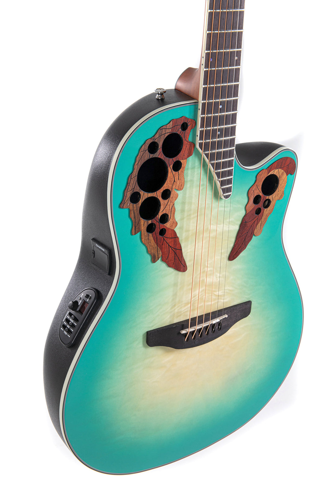 Ovation E-Acoustic Kitarat Celebrity Elite Plus Mid Cutaway - Mintburst (CE44X-9B-G)