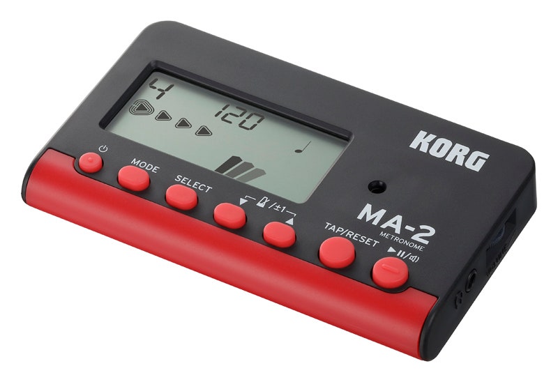 KORG MA-2-BKRD Metronome, Black and Red.