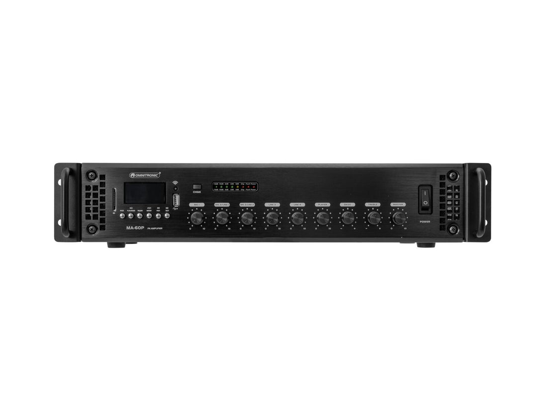 OMNITRONIC MA-60P PA-sekoitusvahvistin