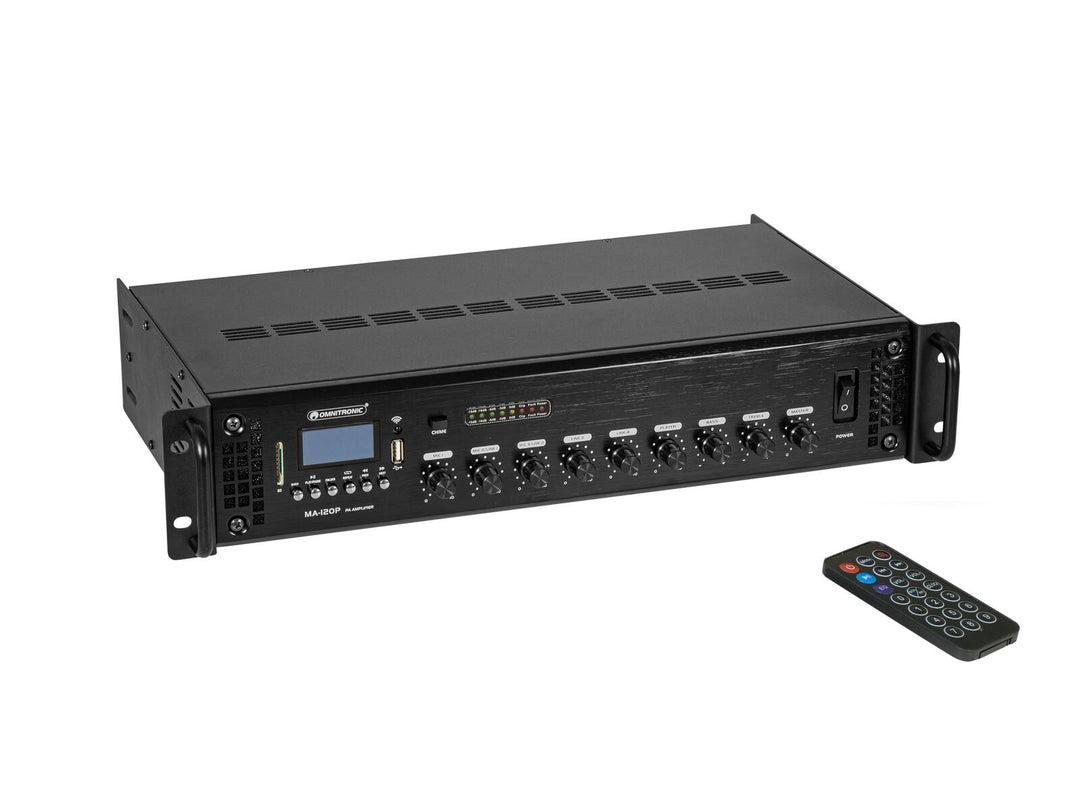 OMNITRONIC MA-120P PA-sekoitusvahvistin