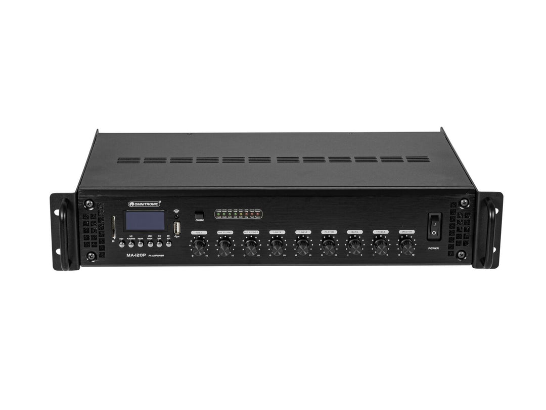 OMNITRONIC MA-120P PA-sekoitusvahvistin
