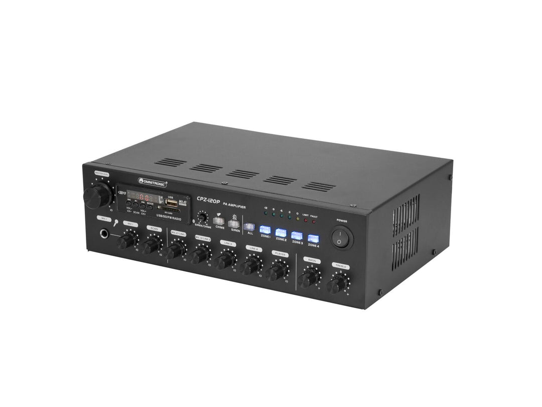 OMNITRONIC CPZ-120P PA-miksausvahvistin