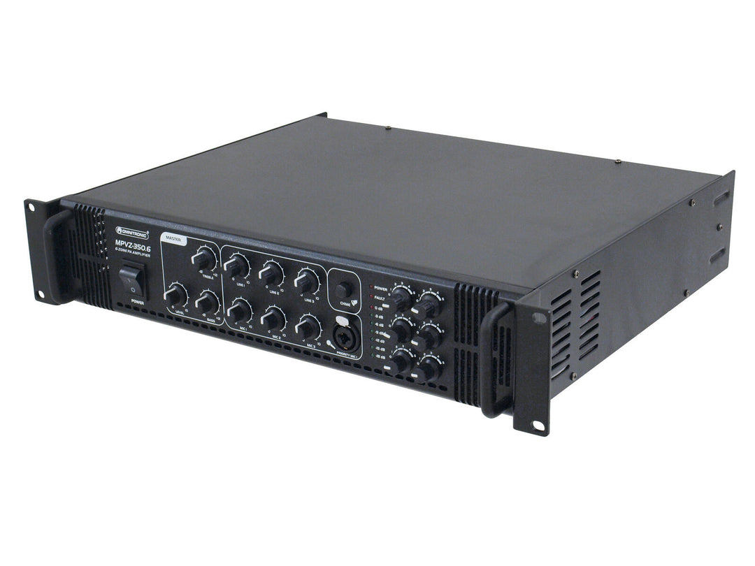 OMNITRONIC MPVZ-350.6 PA-miksausvahvistin
