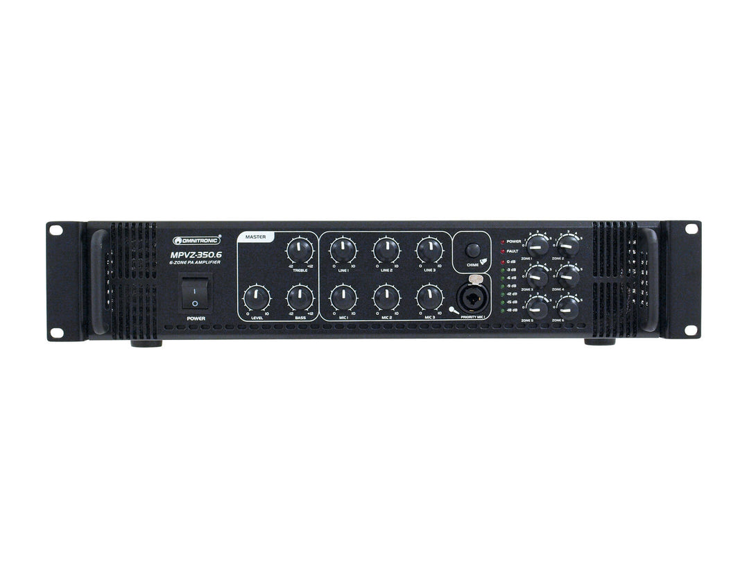 OMNITRONIC MPVZ-350.6 PA-miksausvahvistin