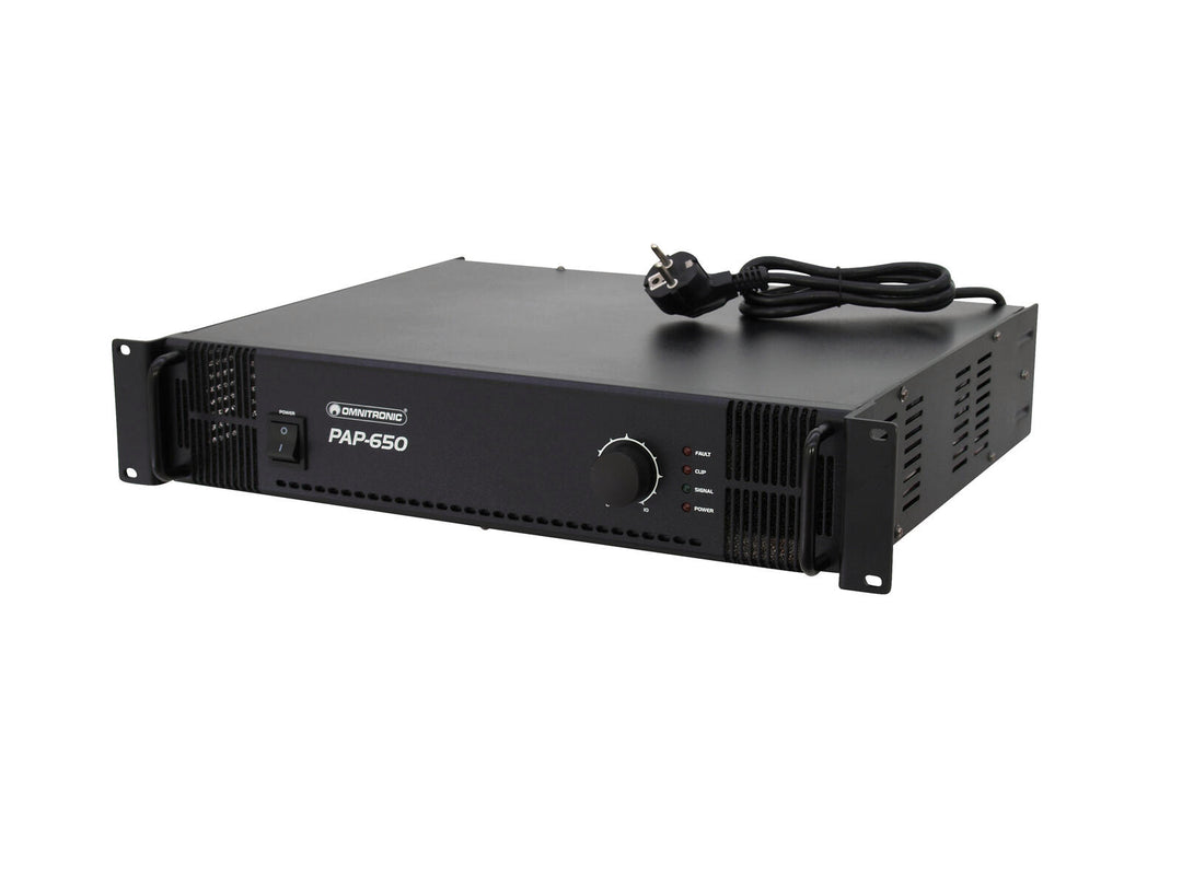 OMNITRONIC PAP-650 PA Forstærker