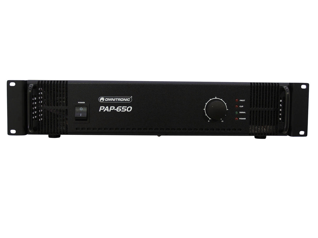 OMNITRONIC PAP-650 PA Forstærker