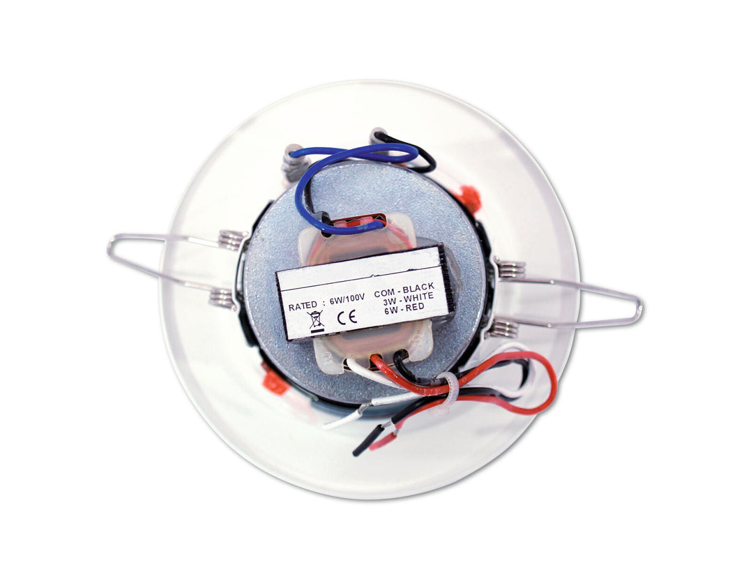 OMNITRONIC CS-2.5W kattokaiutin valkoinen