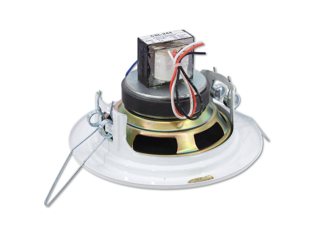 OMNITRONIC CS-4W kattokaiutin valkoinen
