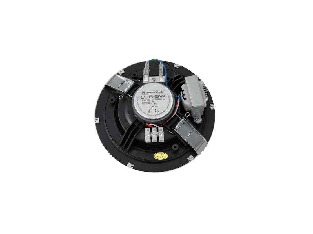 OMNITRONIC CSR-5W kattokaiutin valkoinen