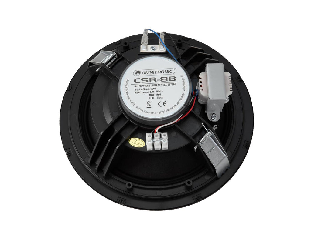 OMNITRONIC CSR-8B kattokaiutin black