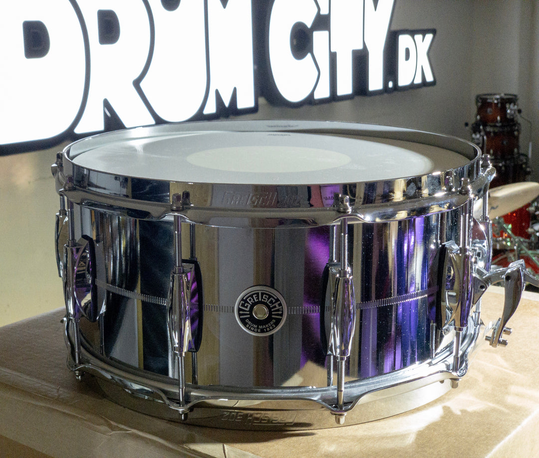 Gretsch 14x6.5" USA Brooklyn Steel Lillet Drum rumpu
