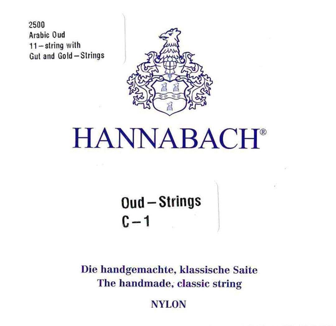 Hannabach Oud strenge AOUD Gut strings - Set 2500