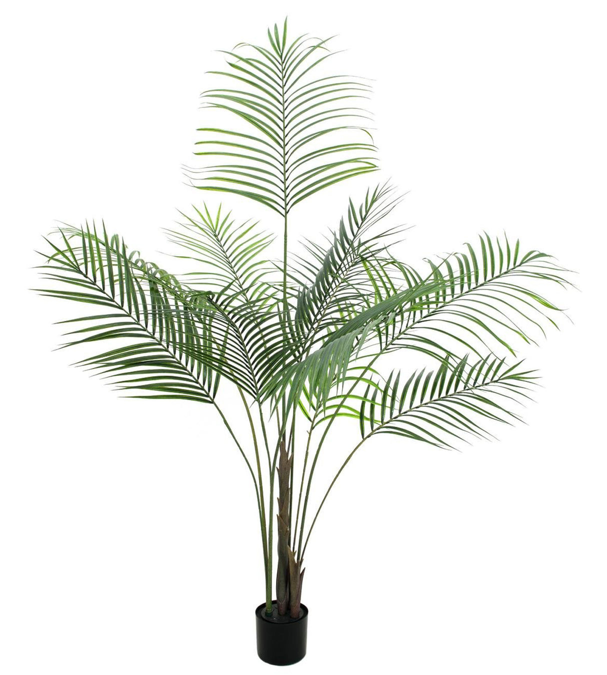 Keinotekoinen Areca palmu suurilla lehdillä (185cm)