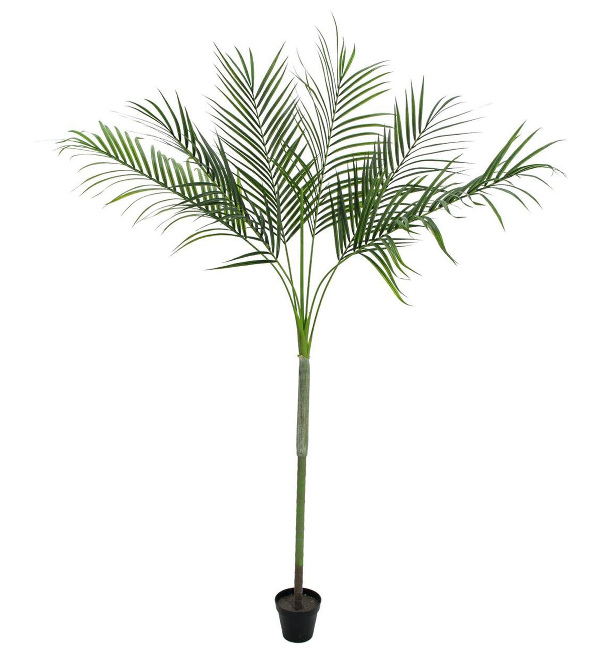 Keinotekoinen Areca palmu suurilla lehdillä (180cm)