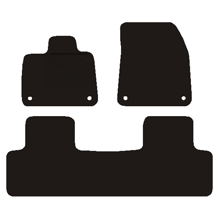 Polestar 3 (P519) 2024- -auton matot, veluuri