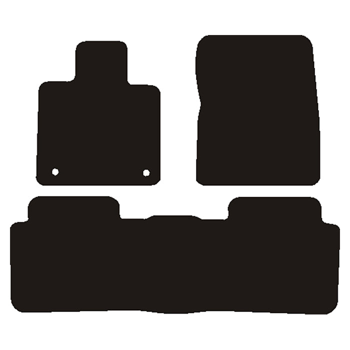 Xpeng P7 2020- -auton matot, veluuri
