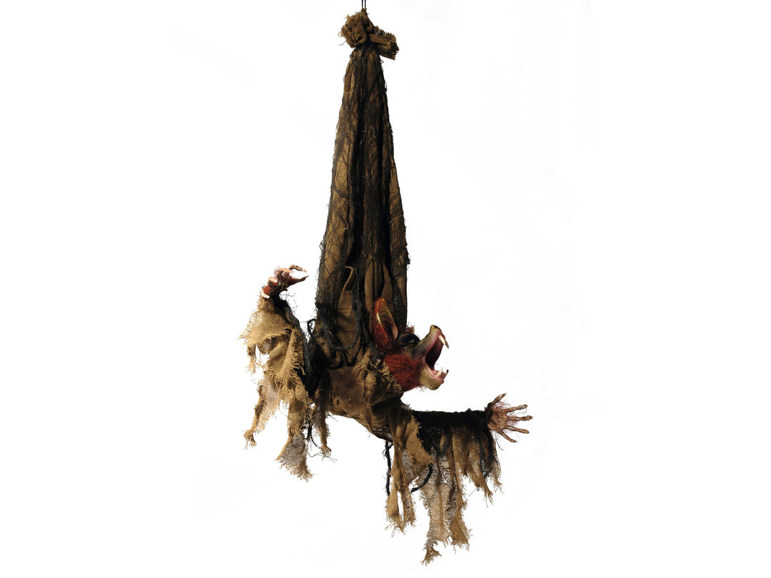 Halloween-figur flagermus, animeret, 95 cm