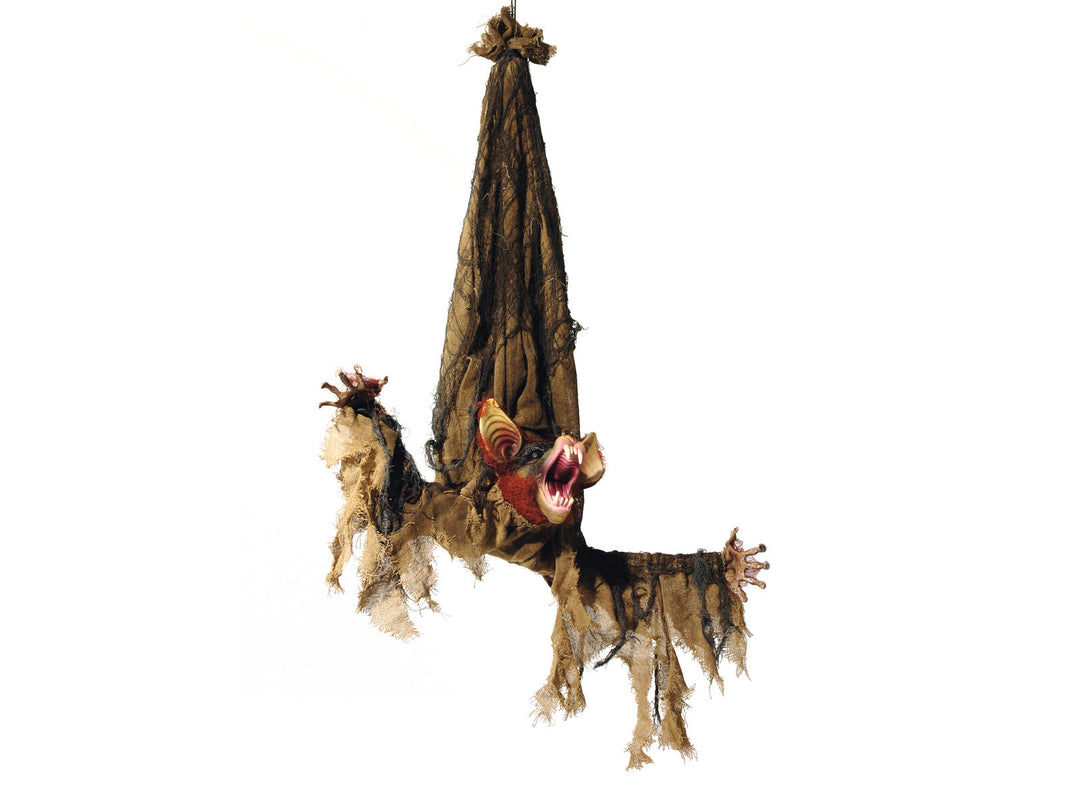 Halloween-figur flagermus, animeret, 95 cm